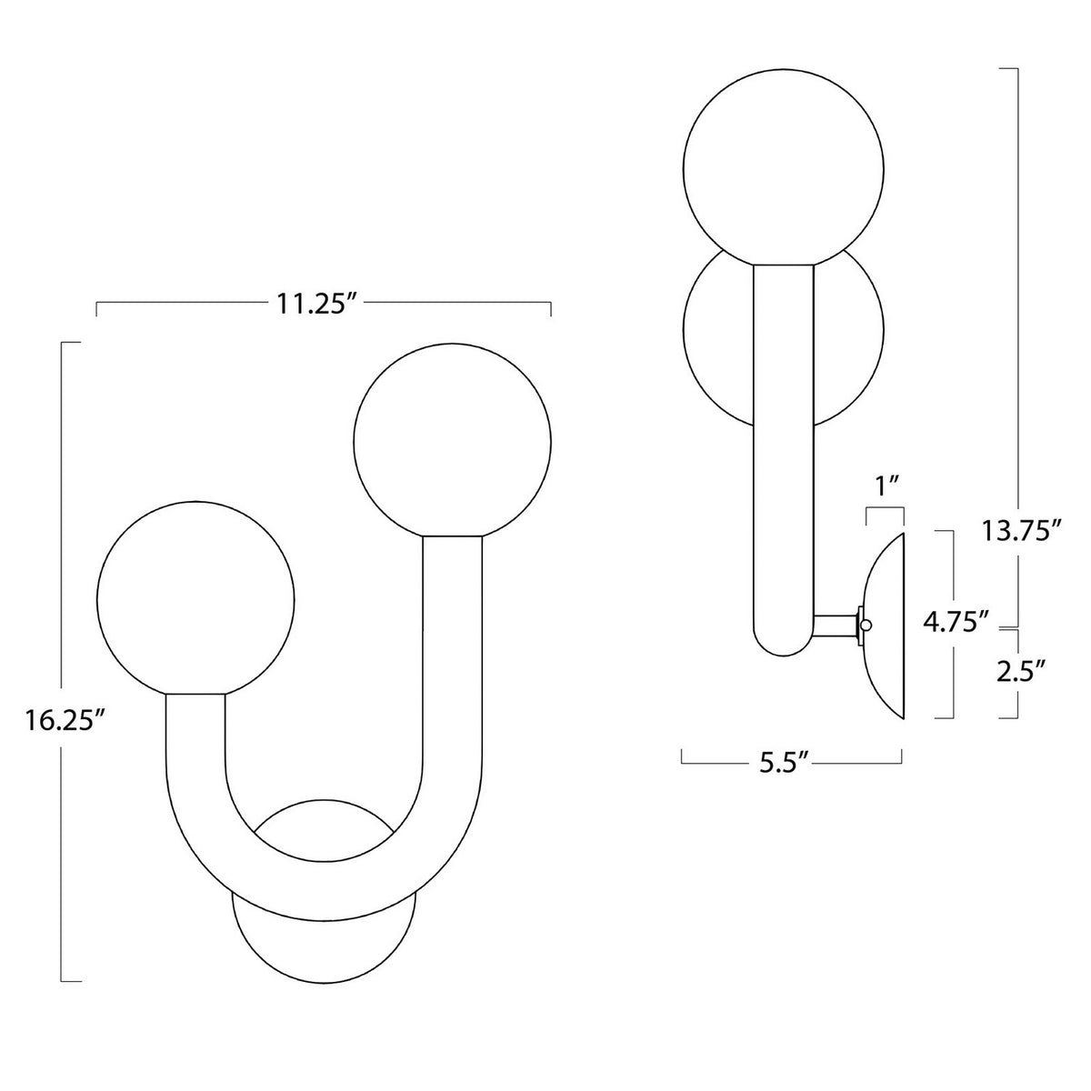 Happy LED Wall Sconce
