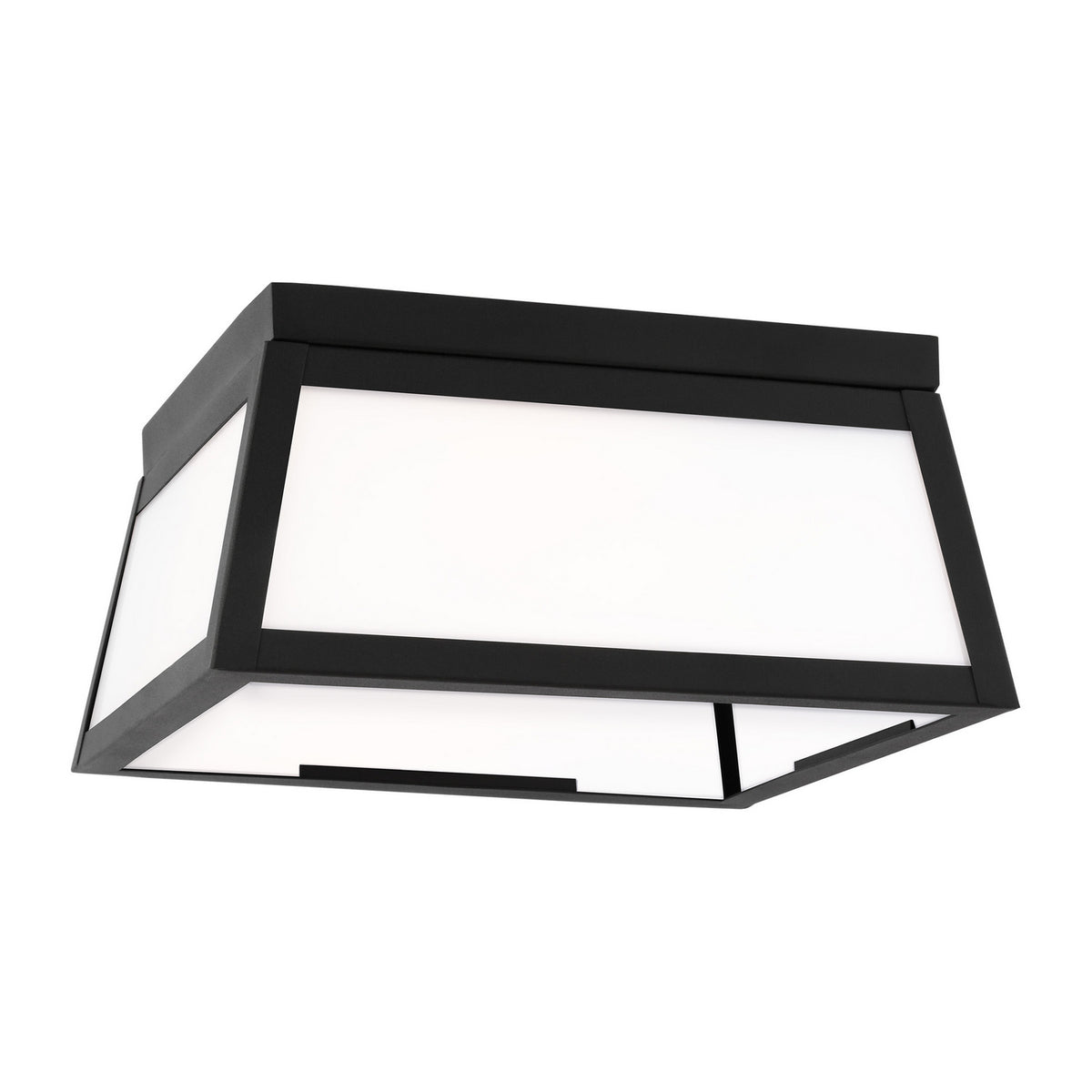 Two Light Outdoor Flush Mount — 60 W