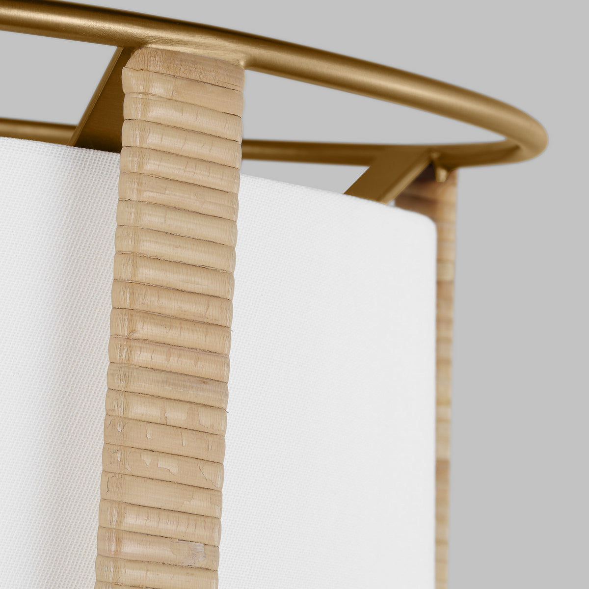 Two Light Pendant — White