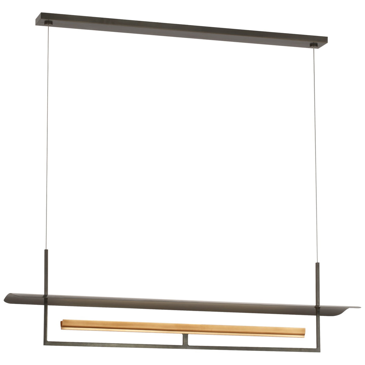 Tristan 54" Reflector Linear Chandelier