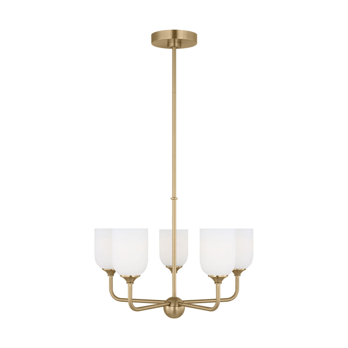 Emile Five Light Chandelier — 9 W
