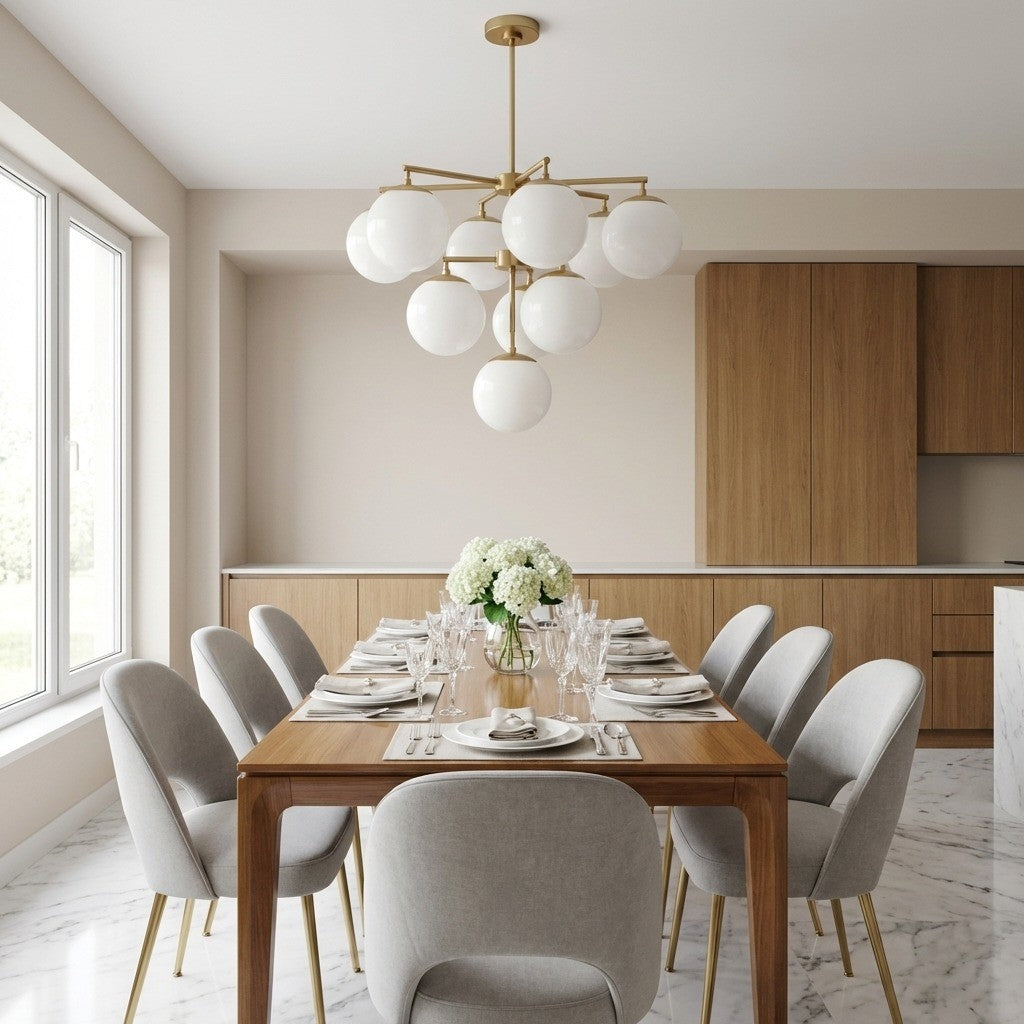 Nube Ten Light Chandelier