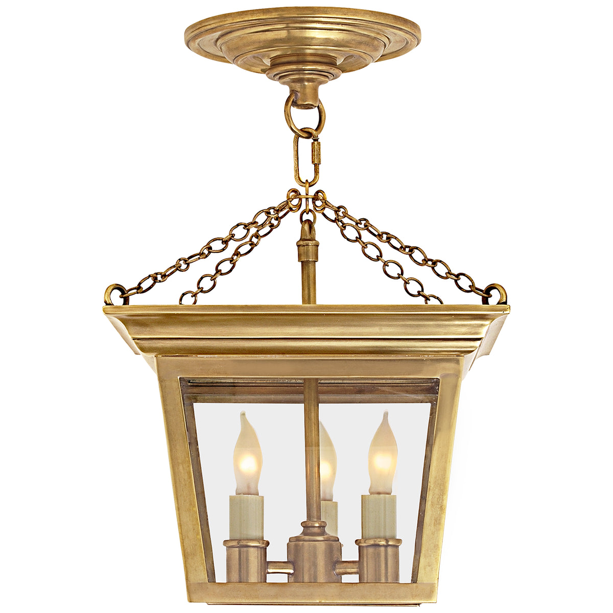 Cornice Semi-Flush Lantern