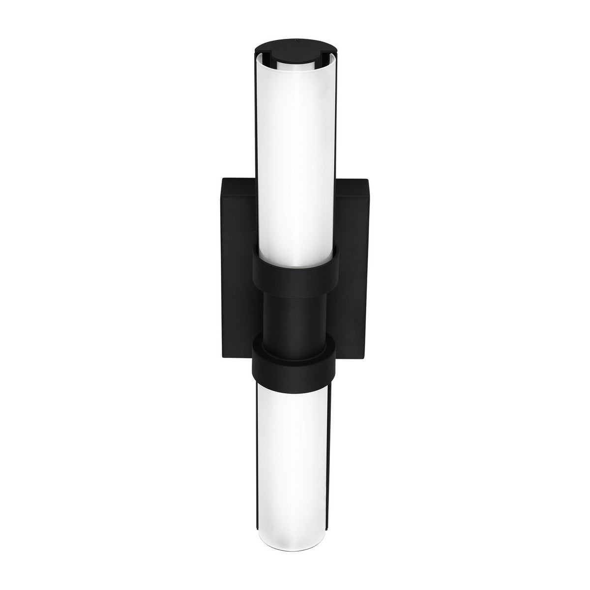 LED Bath Wall Sconce — W: 4.75" × H: 18.00" × D: 4.50"
