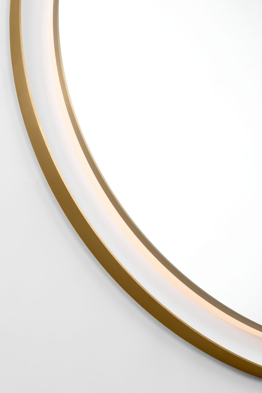 Chopin 36" Round Illuminated Mirror