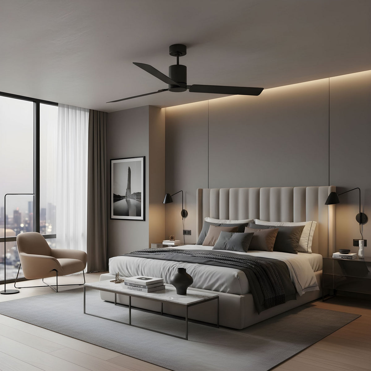 Cleancut Smart 62" LED Ceiling Fan