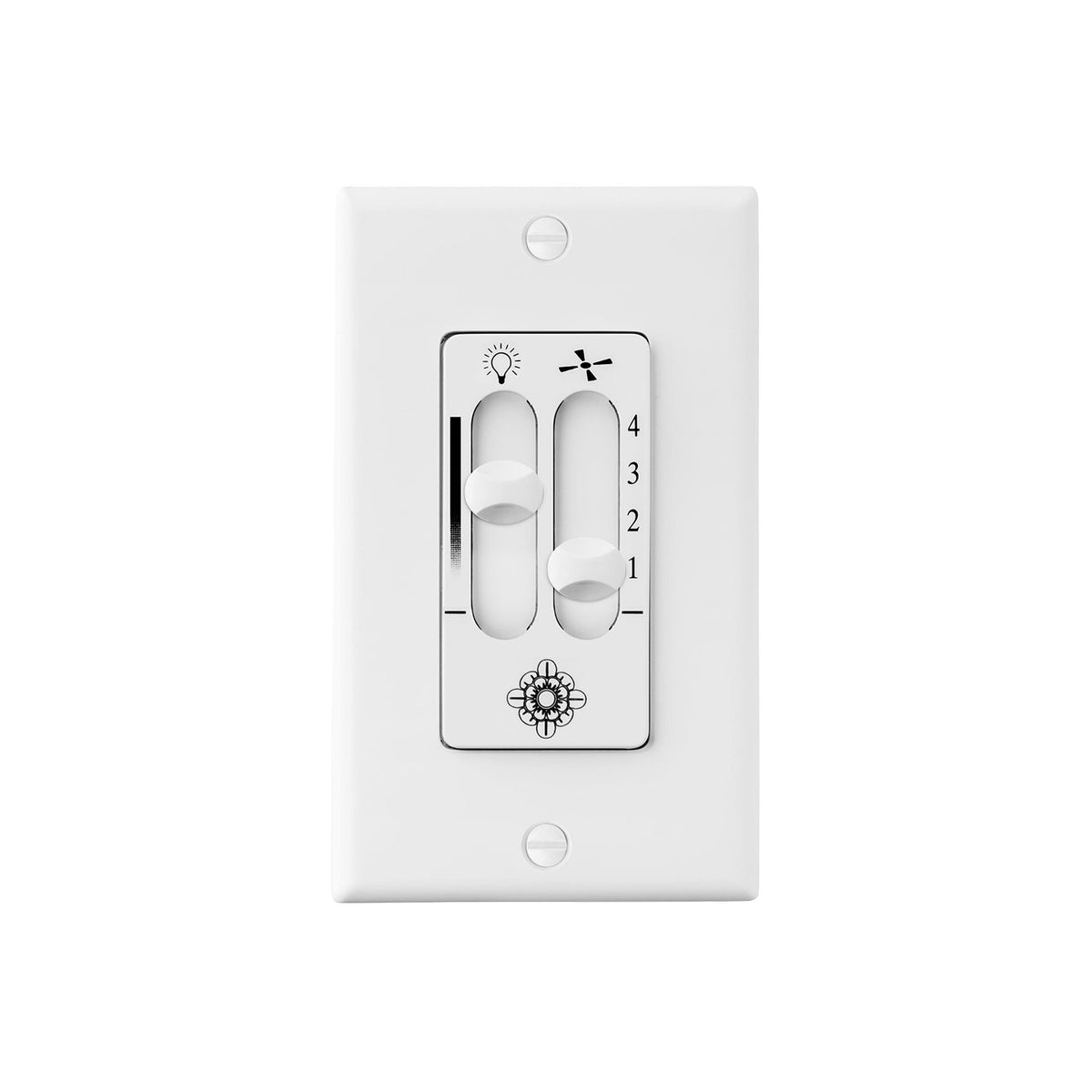 4-Speed Wall Control with Dimmer Light Switch