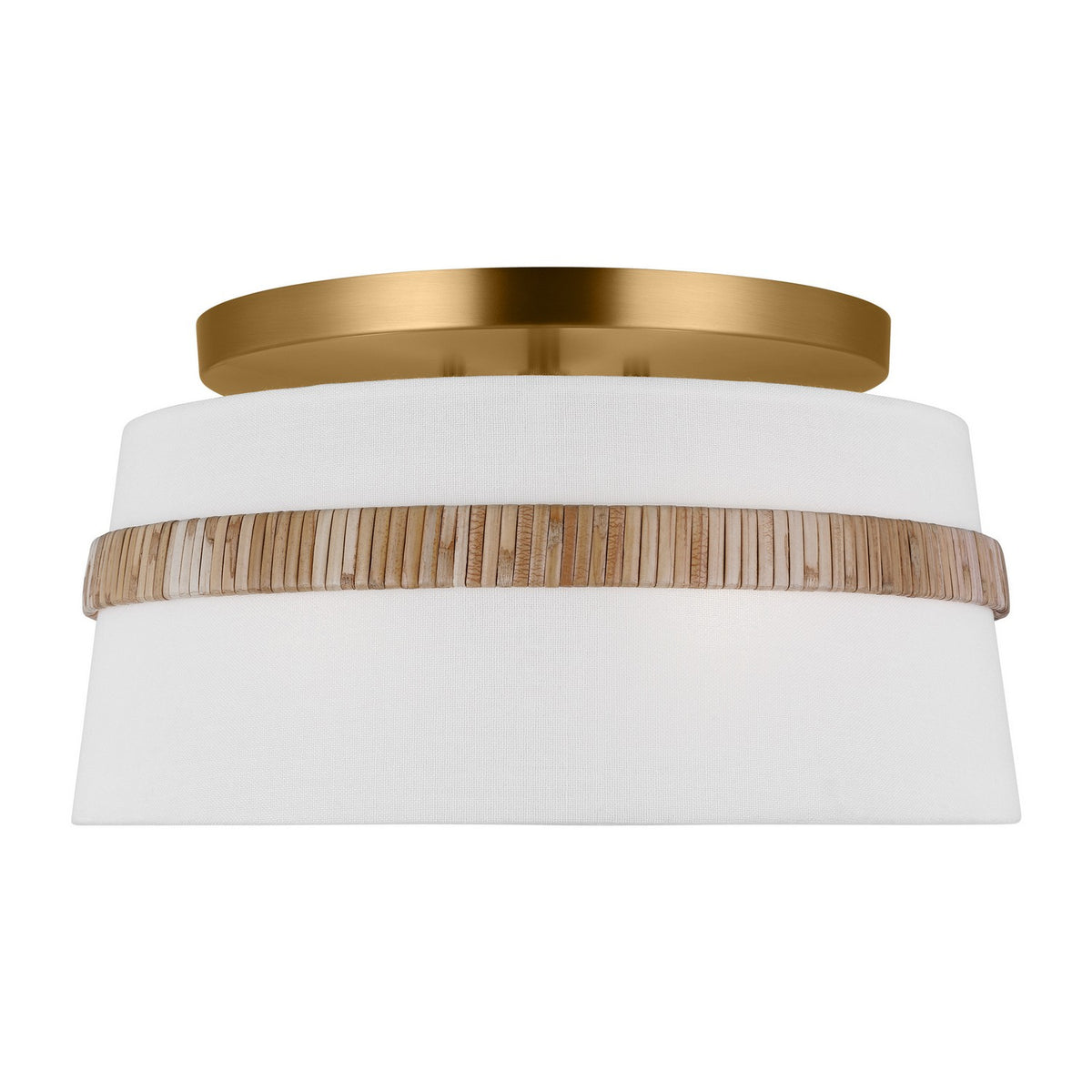 Three Light Semi-Flush Mount — 8.25"