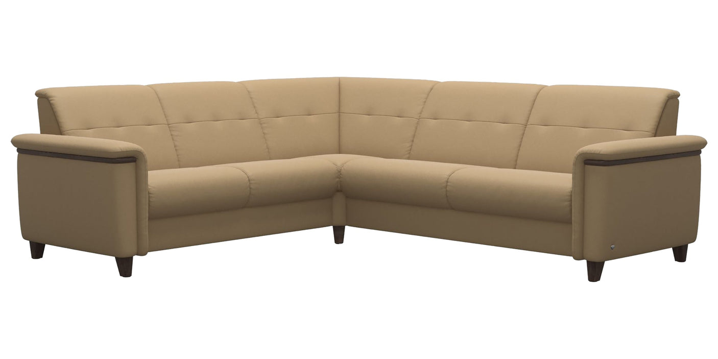 Flora Wood | C2-2.5 Corner Sofa