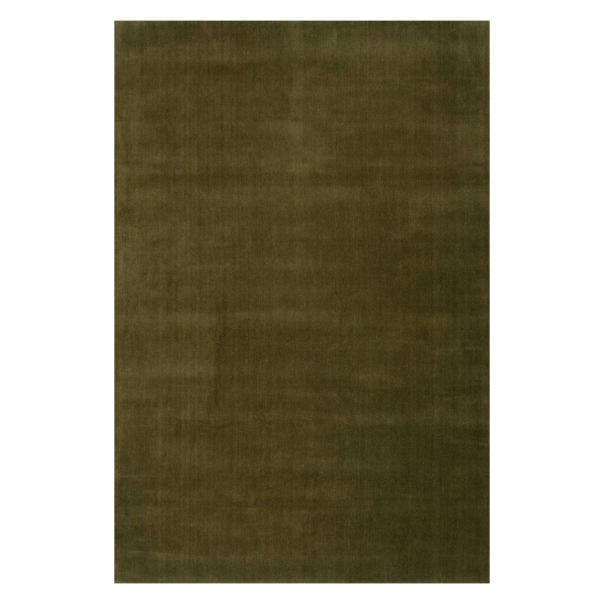 Dash & Albert Gania Modern Rug in Green, on white