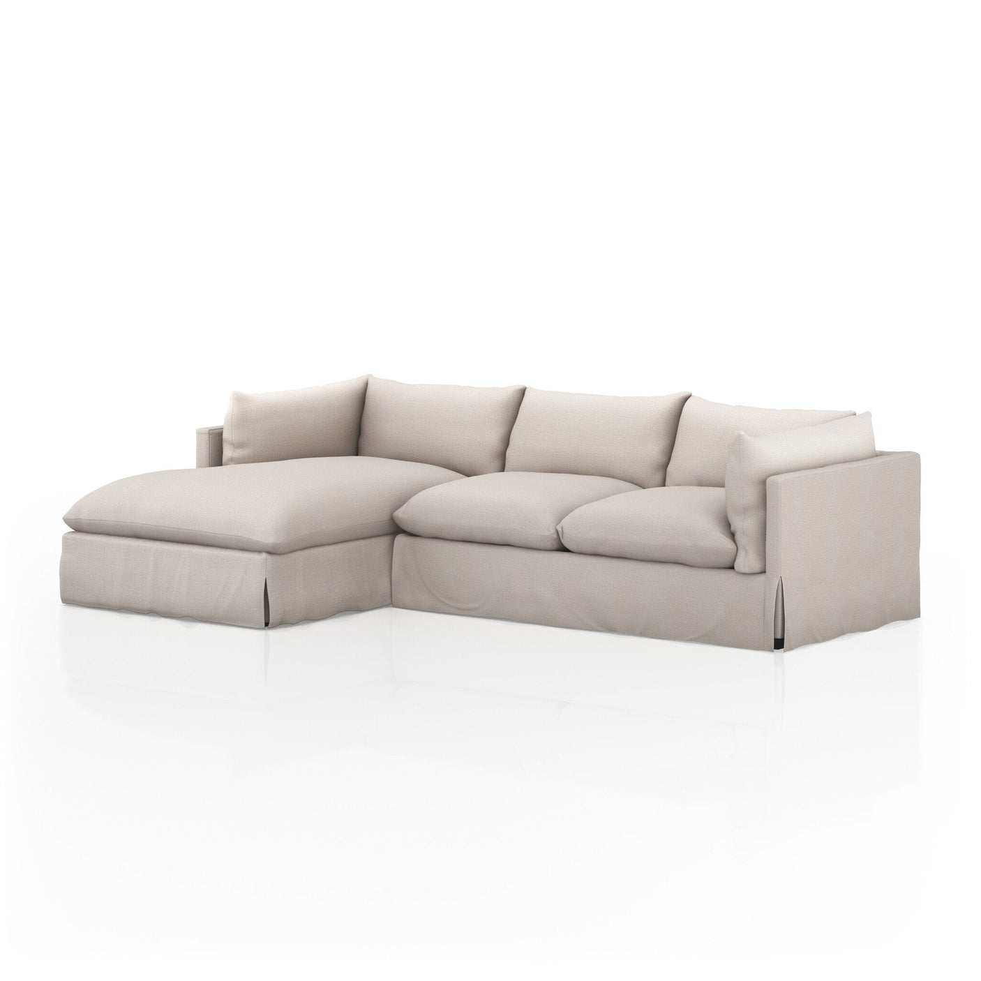 Habitat Slipcover 2-Piece Sectional with Chaise
