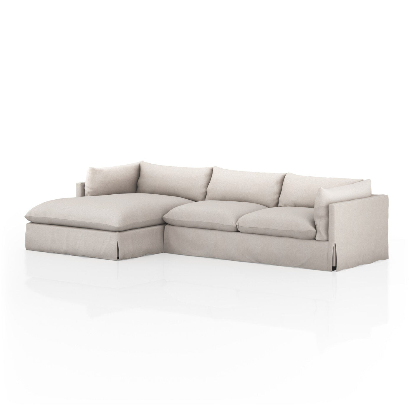 Habitat Slipcover 2-Piece Sectional with Chaise