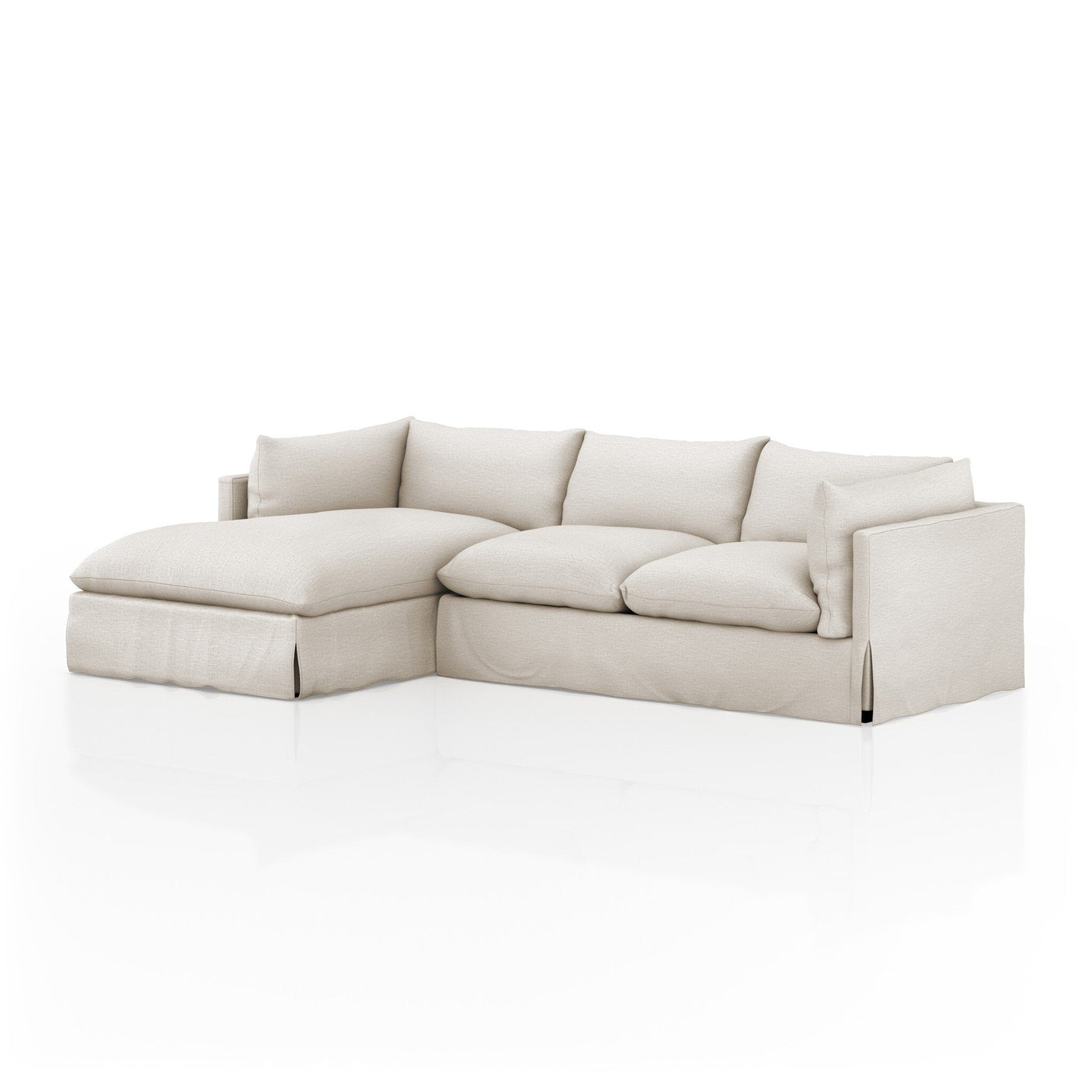 Habitat Slipcover 2-Piece Sectional with Chaise
