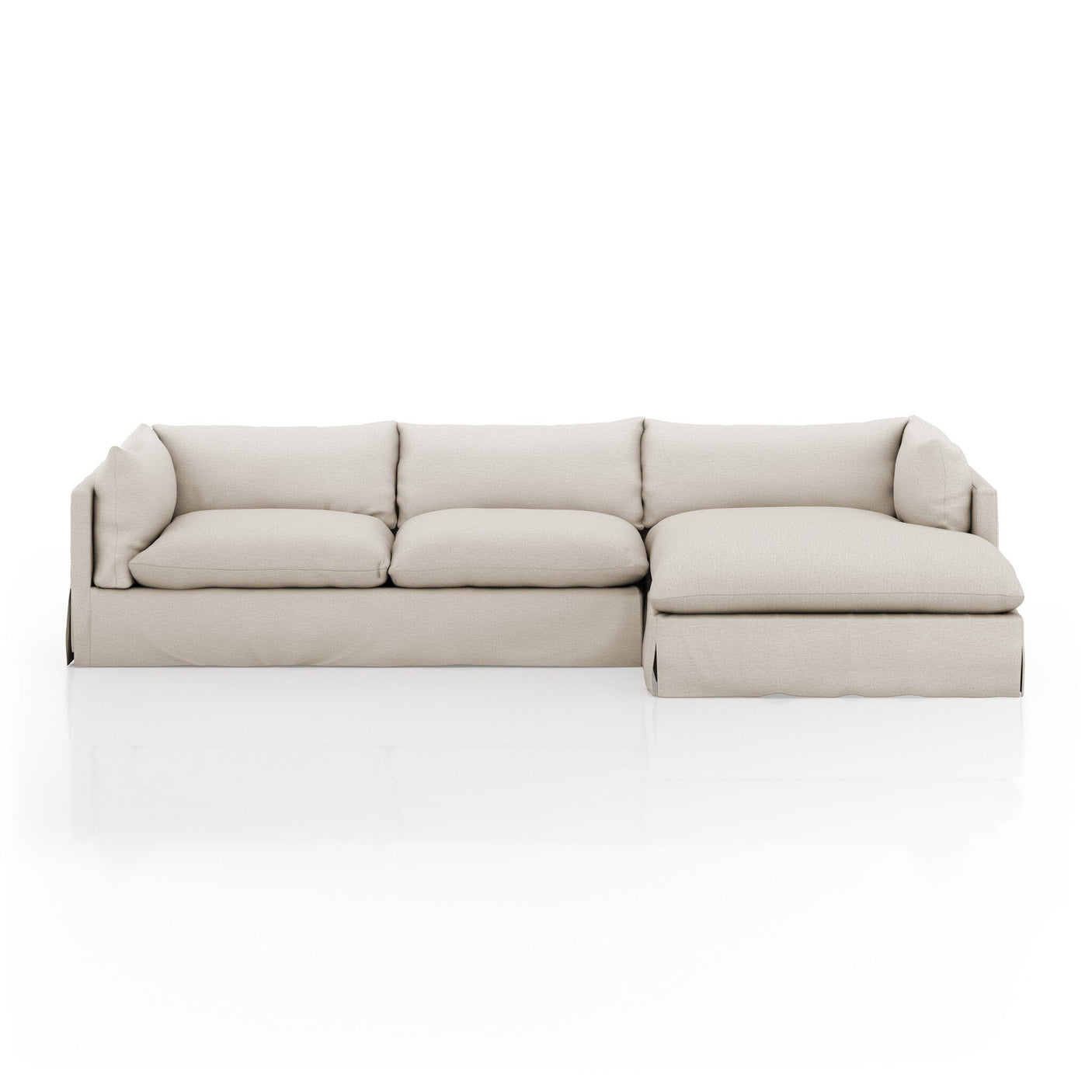 Habitat Slipcover 2-Piece Sectional with Chaise