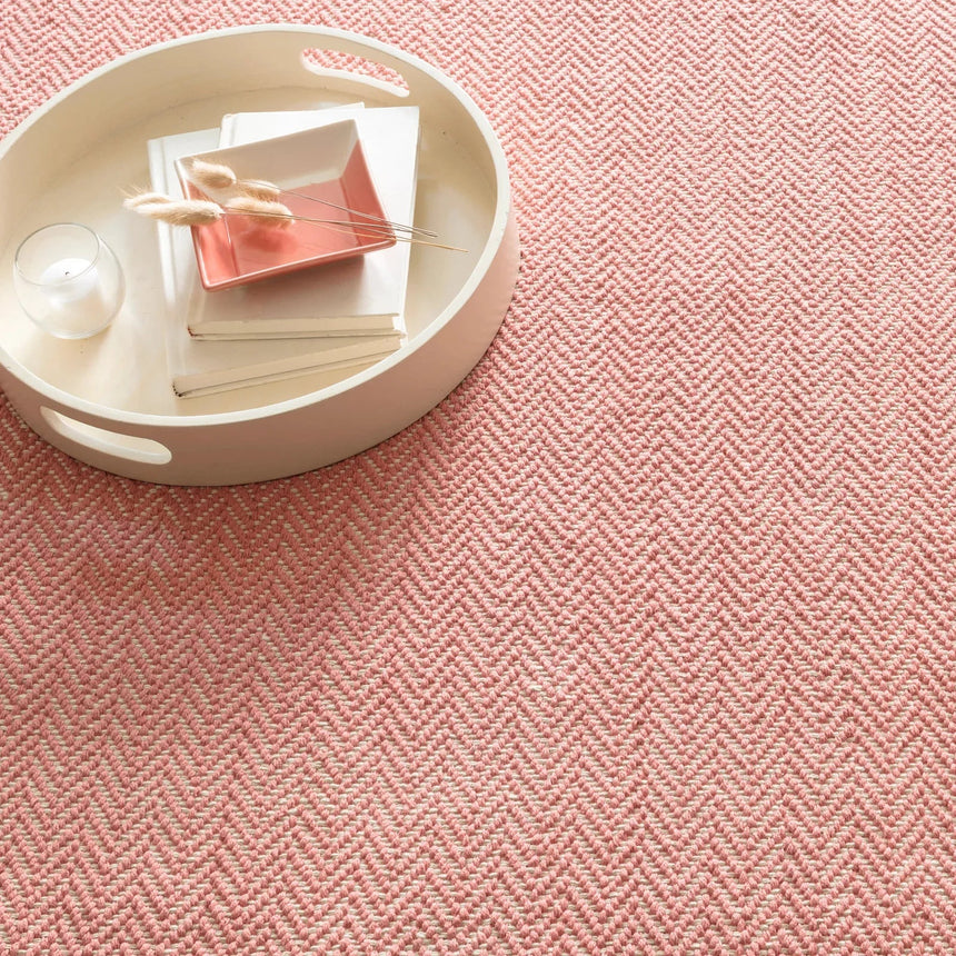 Herringbone Handwoven Cotton Rug