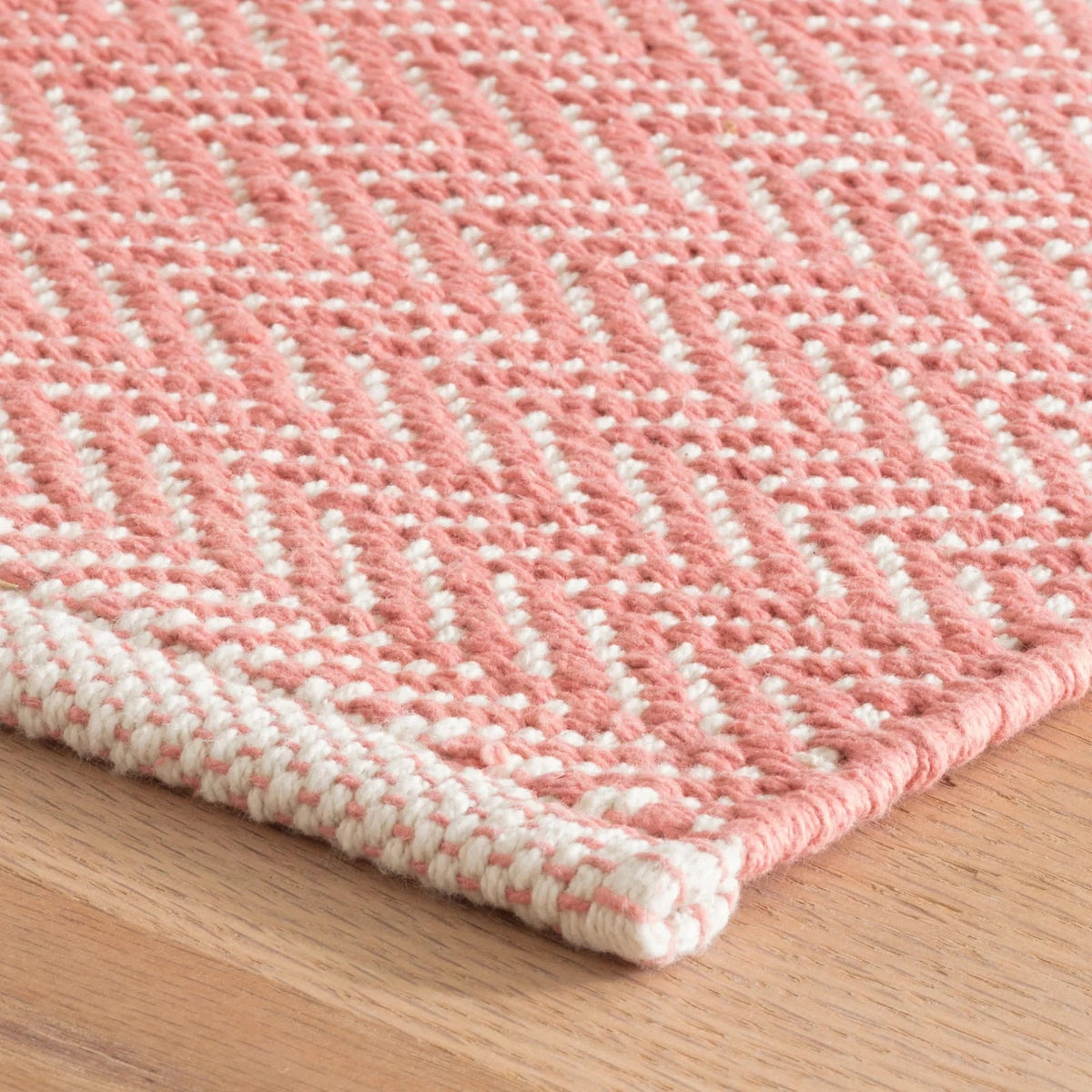 Herringbone Handwoven Cotton Rug