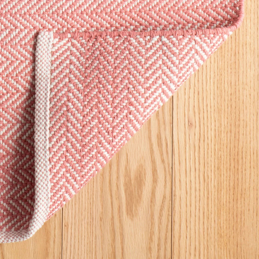 Herringbone Handwoven Cotton Rug