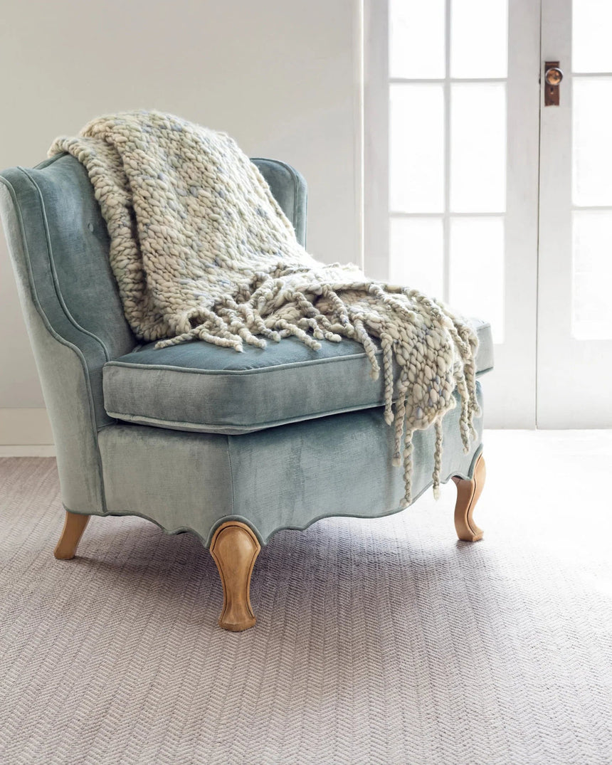 Herringbone Handwoven Cotton Rug