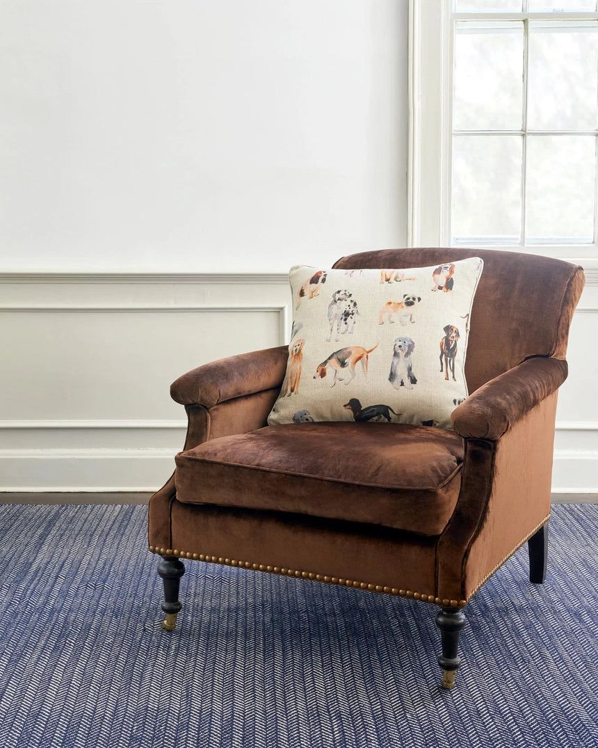 Herringbone Handwoven Cotton Rug