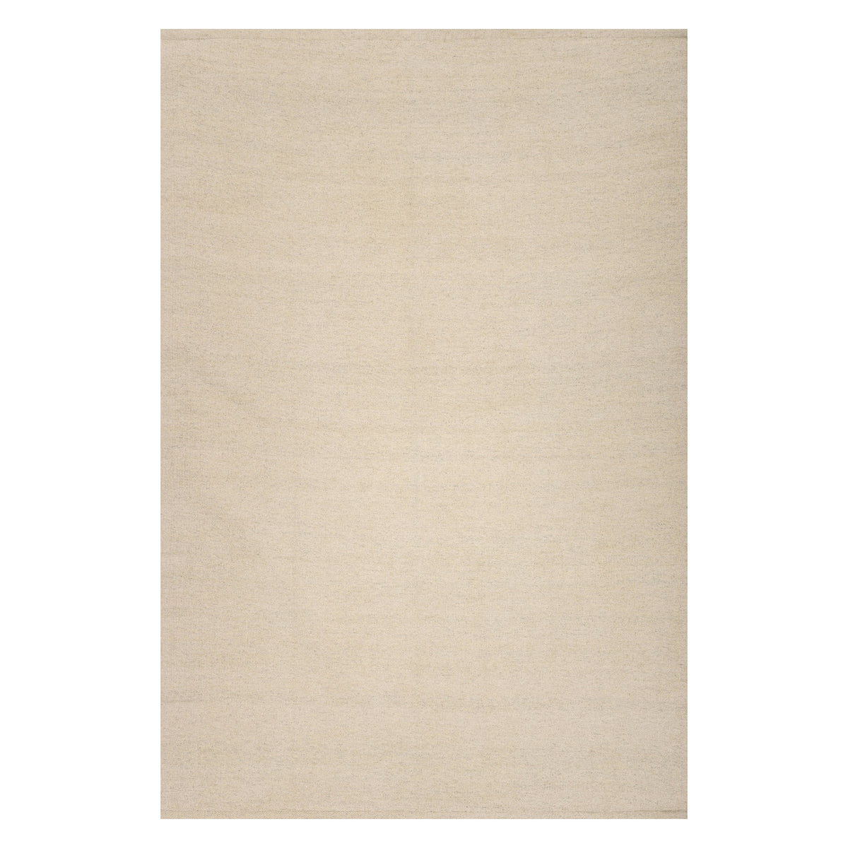 Dash & Albert Iirela Modern Rug in Ivory, on white