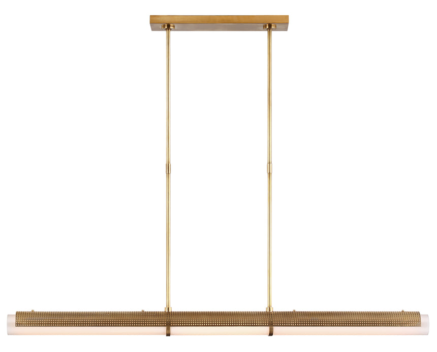 Precision Large Linear Chandelier