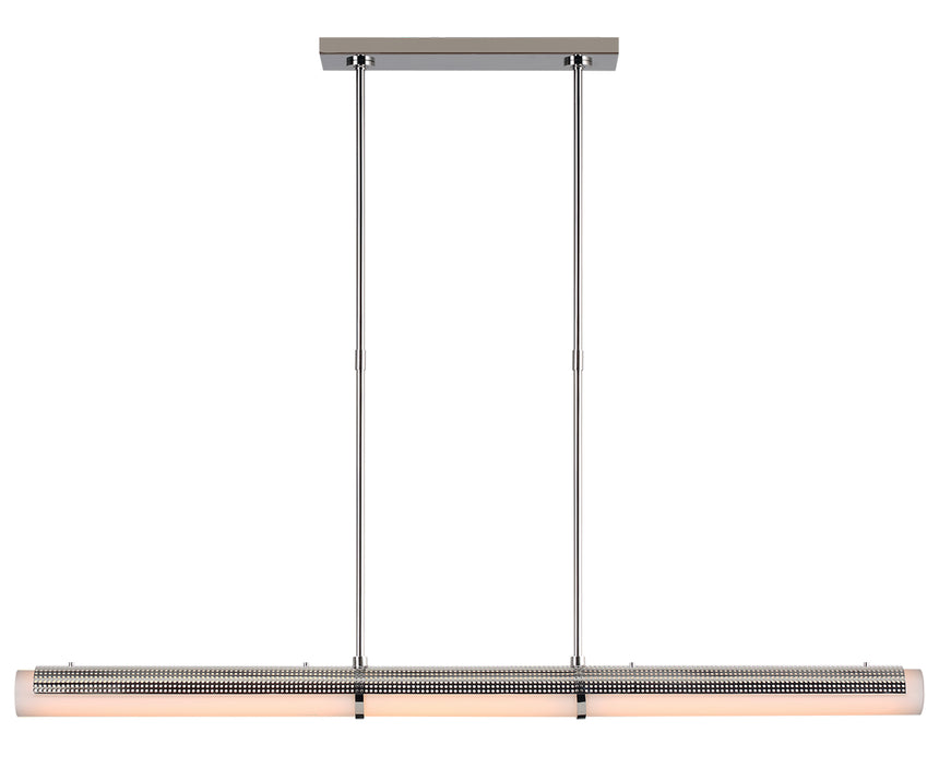 Precision Large Linear Chandelier