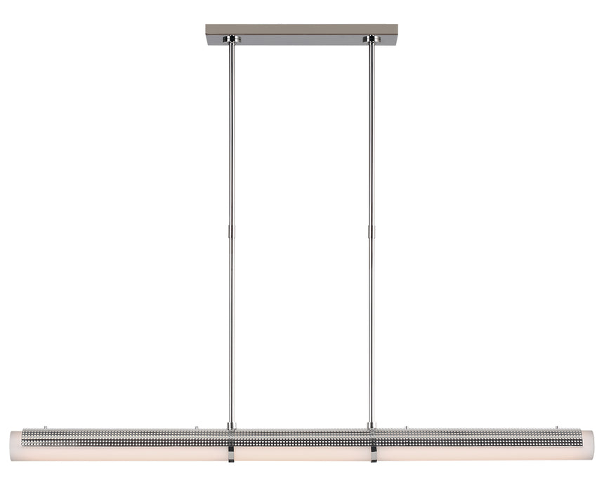 Precision Large Linear Chandelier