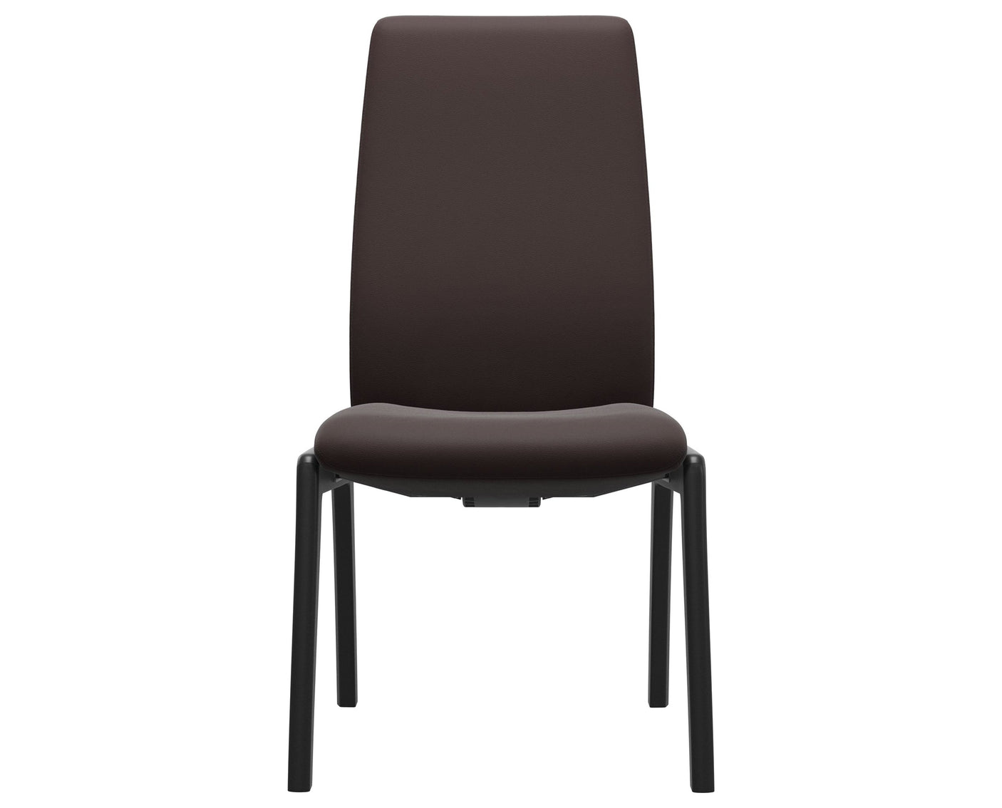 Laurel | High Back Dining Chair with D100 Vertical Legs