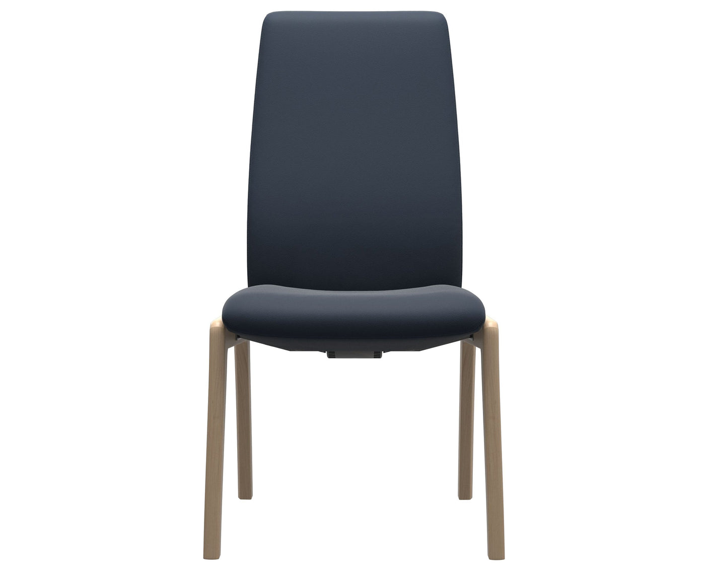 Laurel | High Back Dining Chair with D100 Vertical Legs