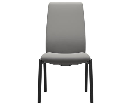 Laurel | High Back Dining Chair with D100 Vertical Legs