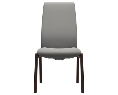 Laurel | High Back Dining Chair with D100 Vertical Legs