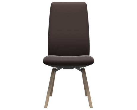 Laurel | High Back Dining Chair with D200 Slanted Legs