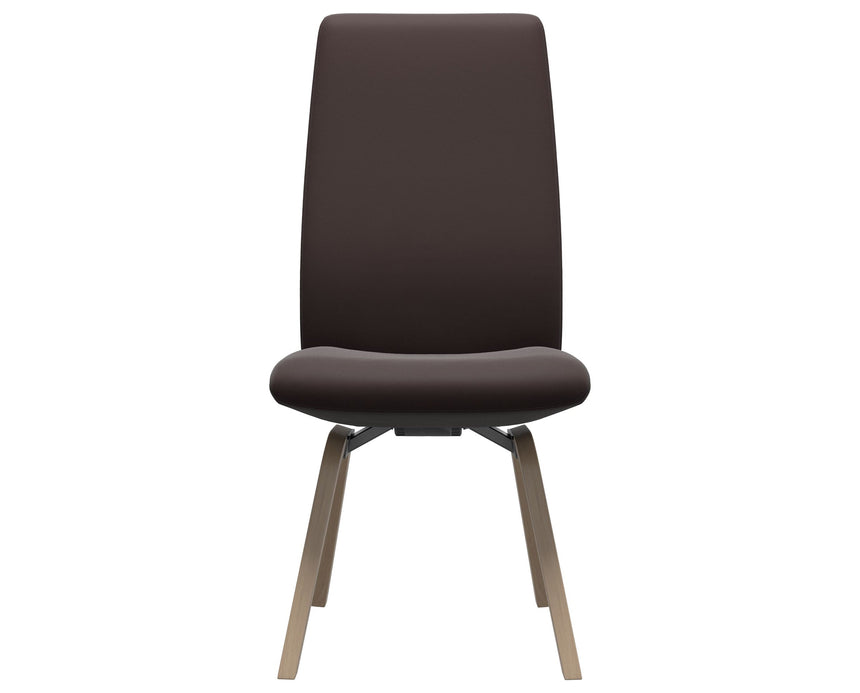 Laurel | High Back Dining Chair with D200 Slanted Legs