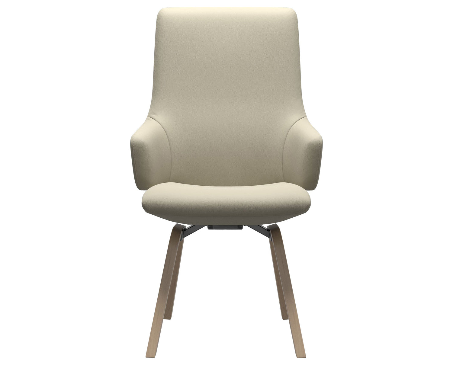 Laurel | High Back Dining Chair with D200 Slanted Legs with Arms