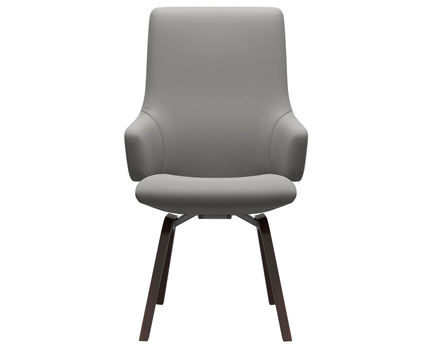 Laurel | High Back Dining Chair with D200 Slanted Legs with Arms