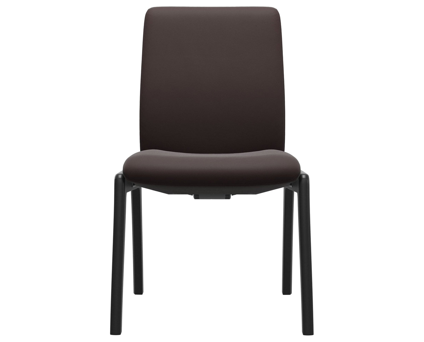 Laurel | Low Back Dining Chair with D100 Vertical Legs