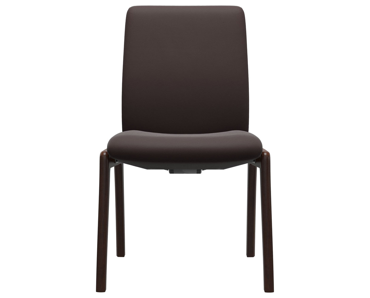 Laurel | Low Back Dining Chair with D100 Vertical Legs