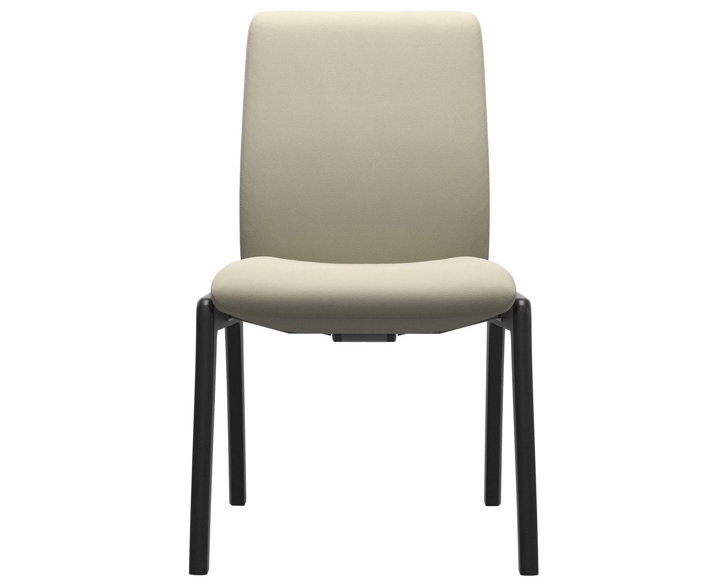 Laurel | Low Back Dining Chair with D100 Vertical Legs
