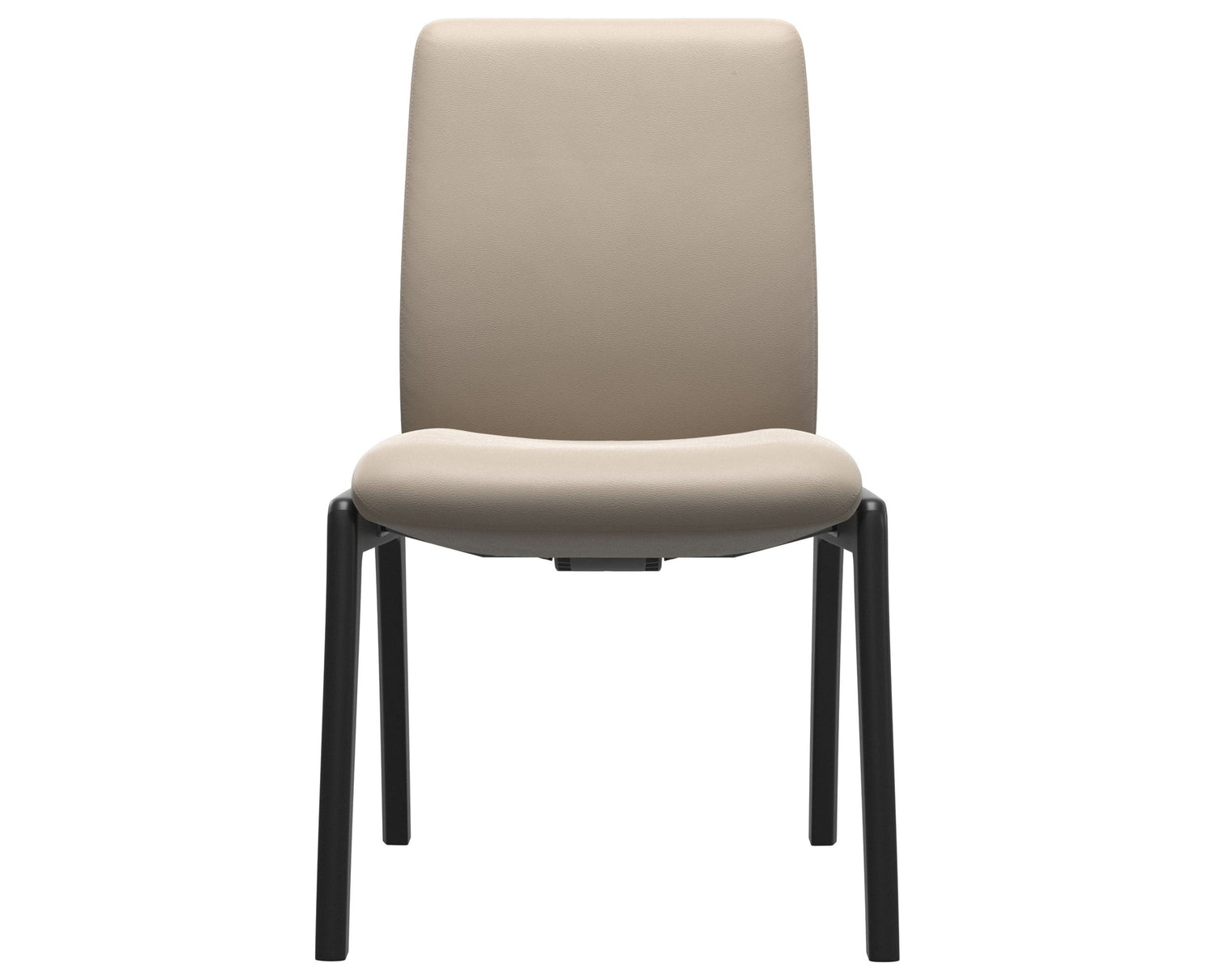 Laurel | Low Back Dining Chair with D100 Vertical Legs