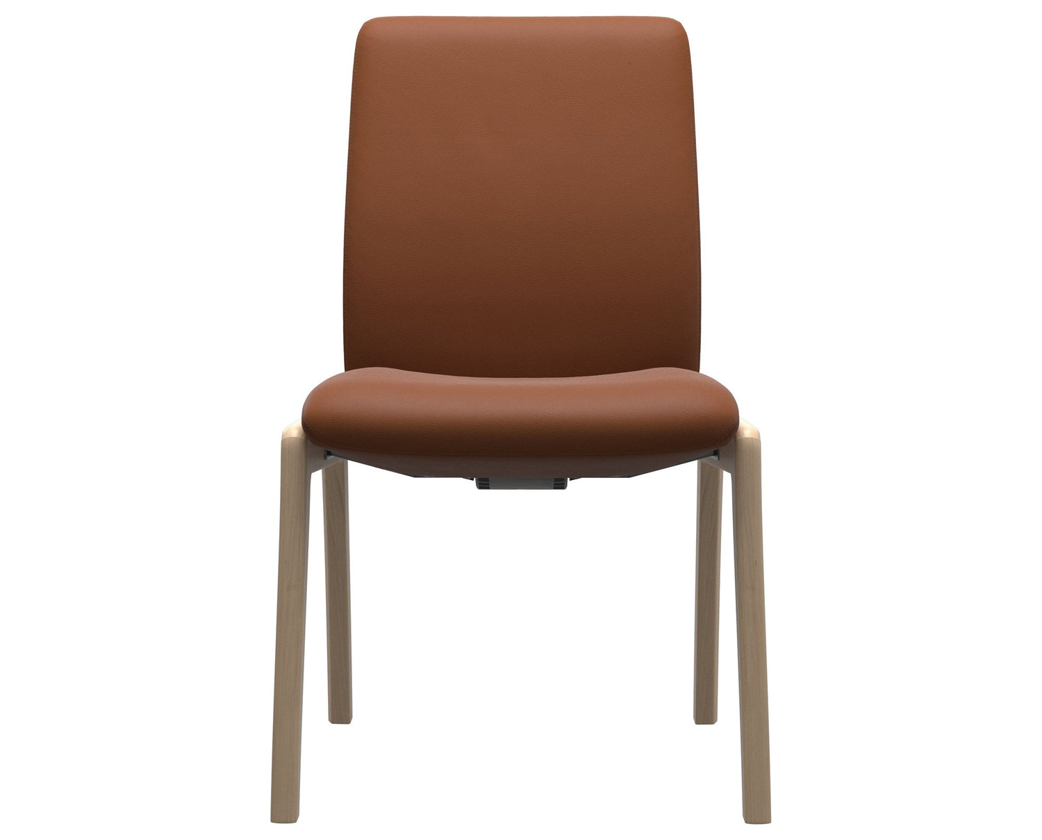Laurel | Low Back Dining Chair with D100 Vertical Legs