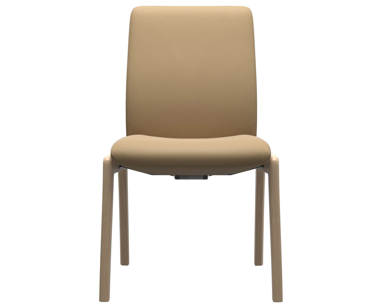 Laurel | Low Back Dining Chair with D100 Vertical Legs