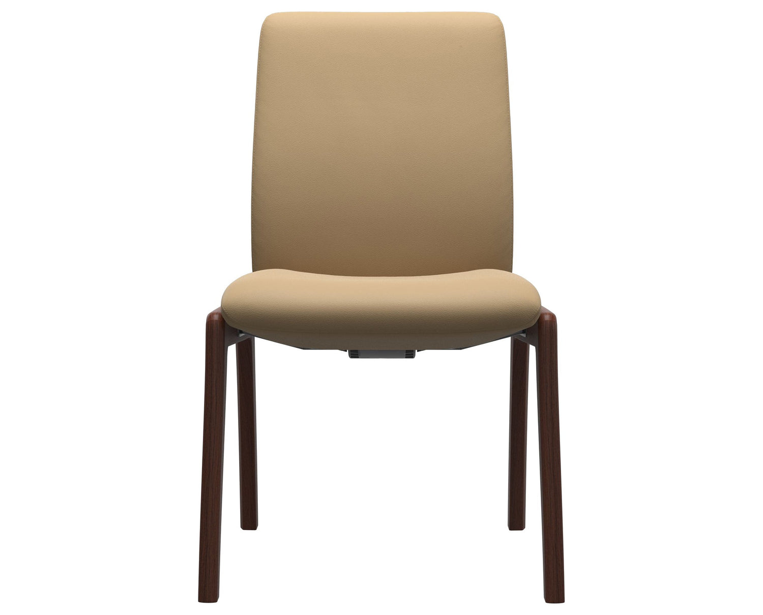 Laurel | Low Back Dining Chair with D100 Vertical Legs