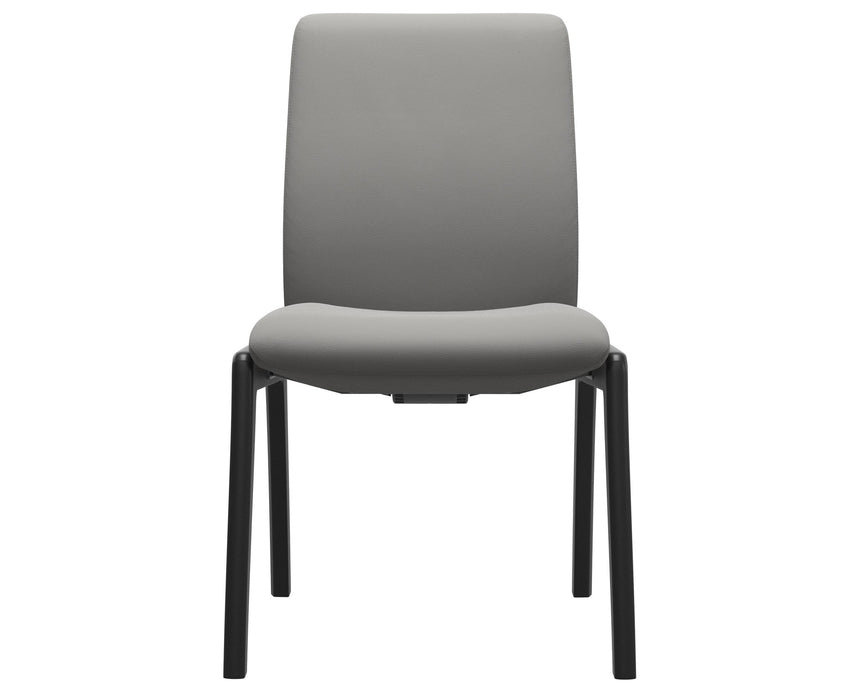 Laurel | Low Back Dining Chair with D100 Vertical Legs