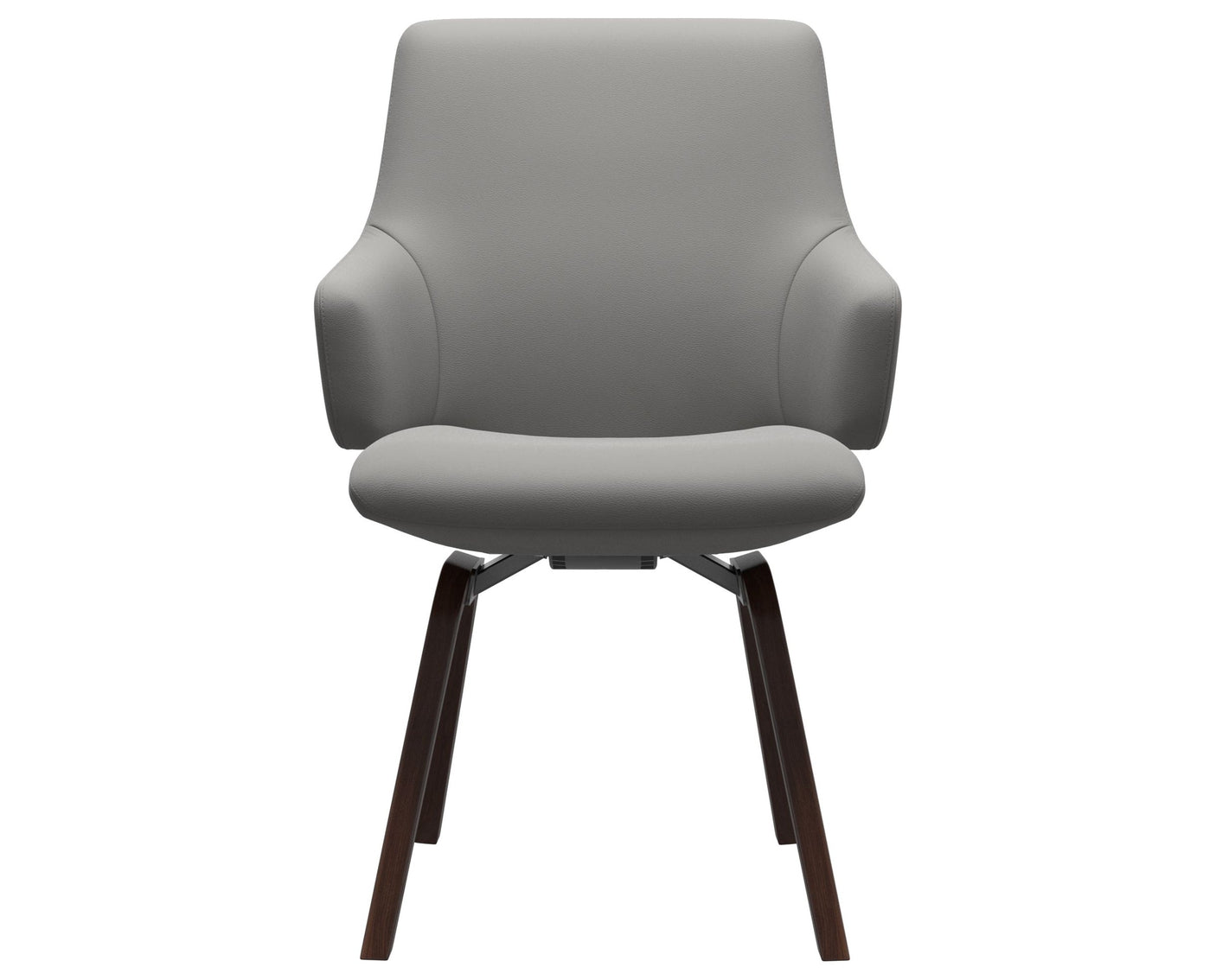 Laurel | Low Back Dining Chair with D200 Slanted Legs with Arms