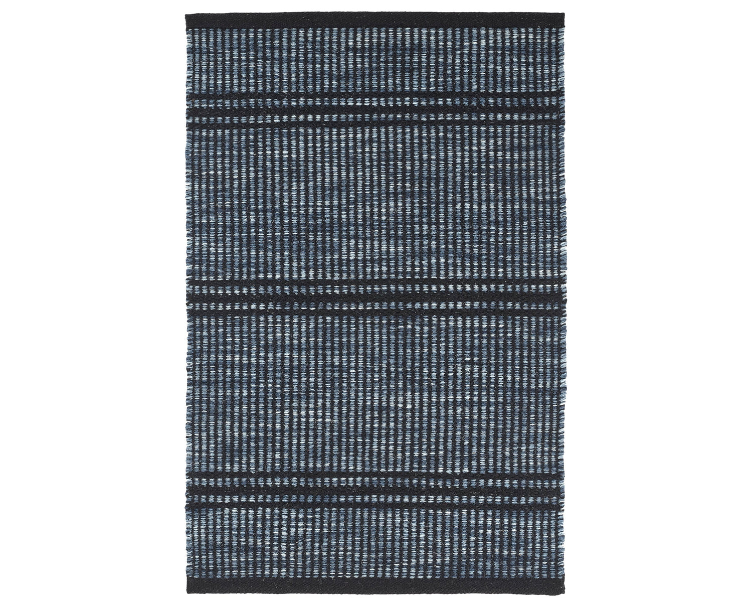 Rug with a Malta Handwoven pattern on a plain background