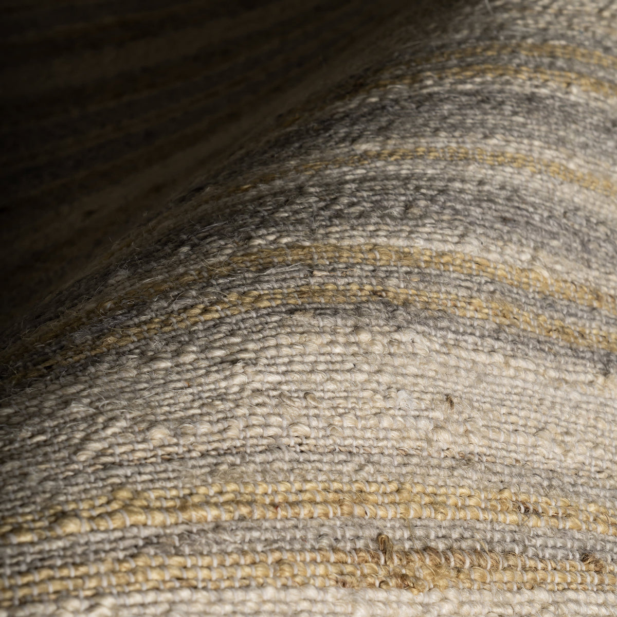 Dash & Albert Marn Striped Handmade Jute Rug in Sand, photo 7