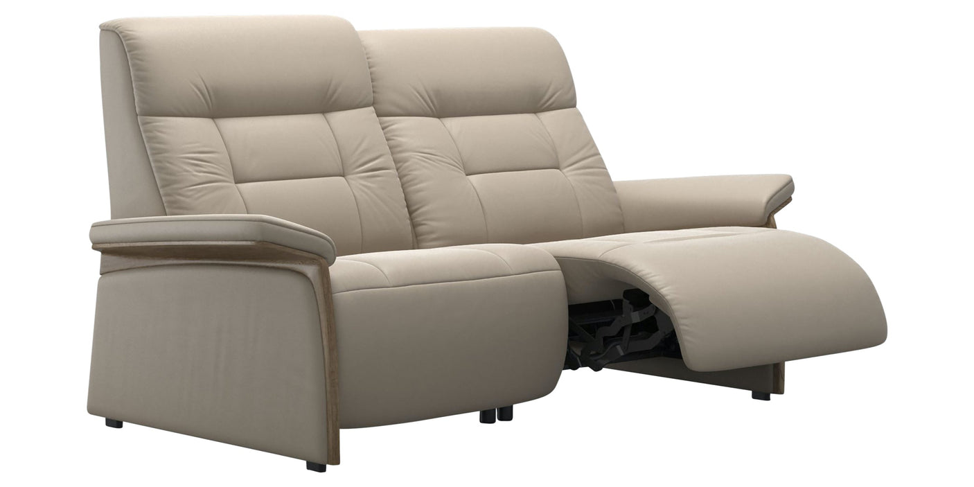 Mary Wood | Adjustable Headrest 2-Seater Sofa with 2 Power Seats