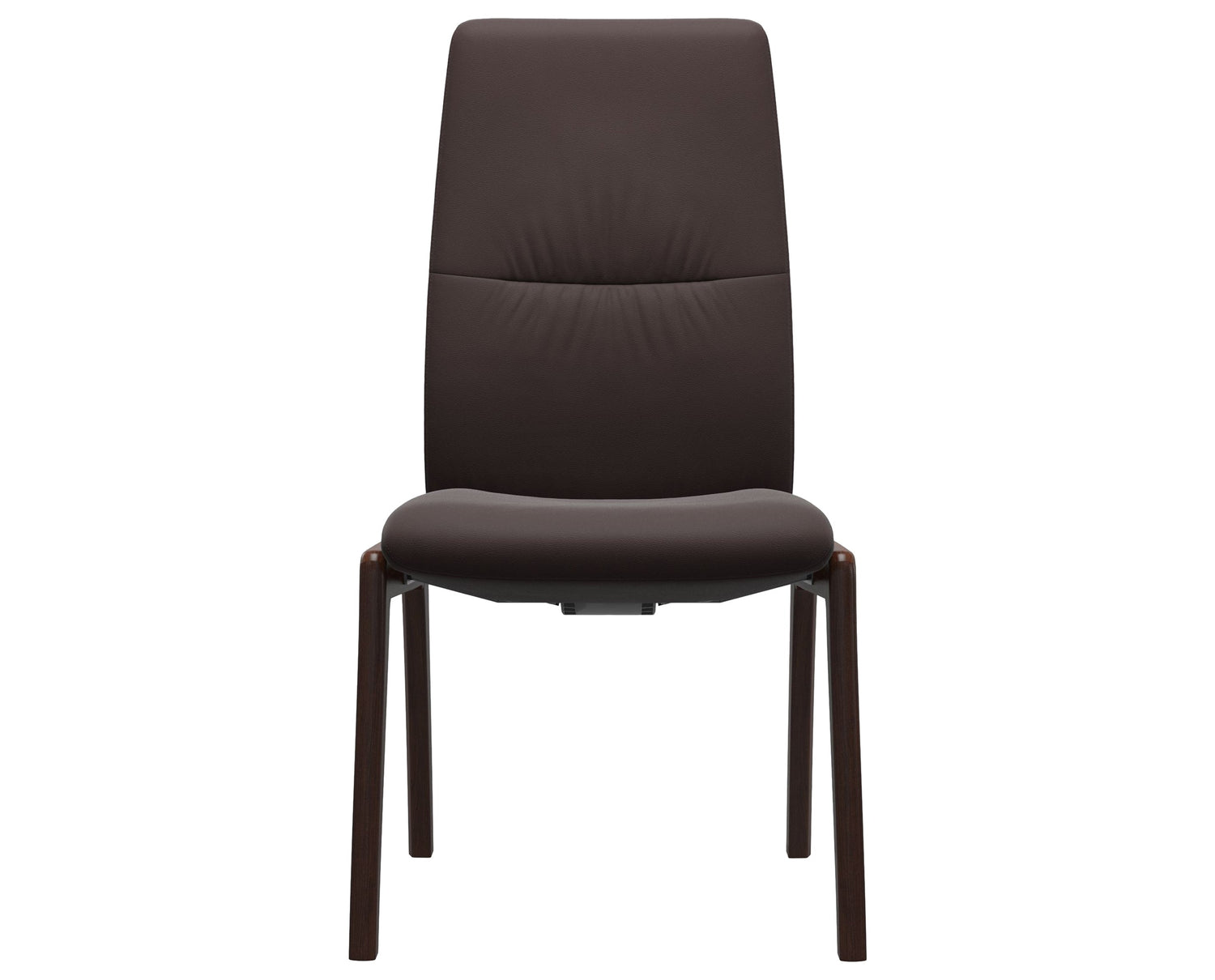 Mint | High Back Dining Chair with D100 Vertical Legs