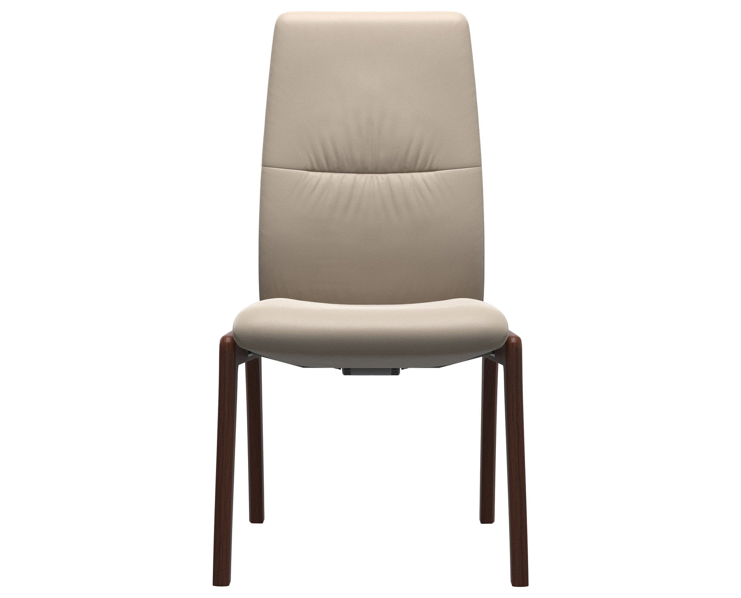 Mint | High Back Dining Chair with D100 Vertical Legs