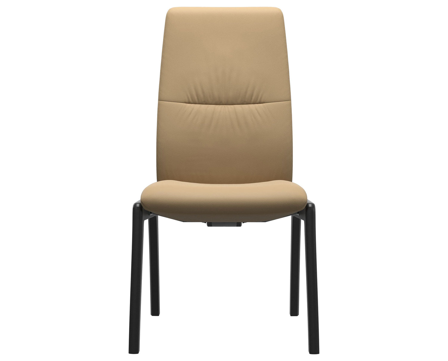 Mint | High Back Dining Chair with D100 Vertical Legs
